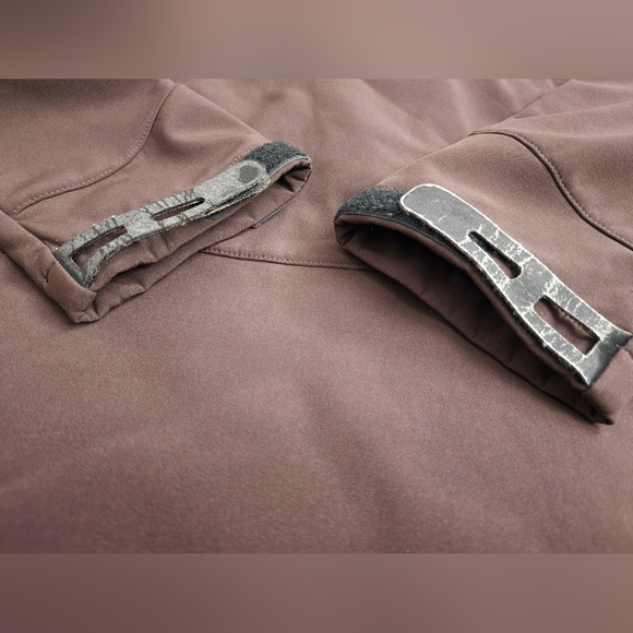 Black Diamond Full Zip Soft Shell Jacket Women's XL Brown - Picture 13 of 16